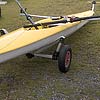 Echo open water rowing shell